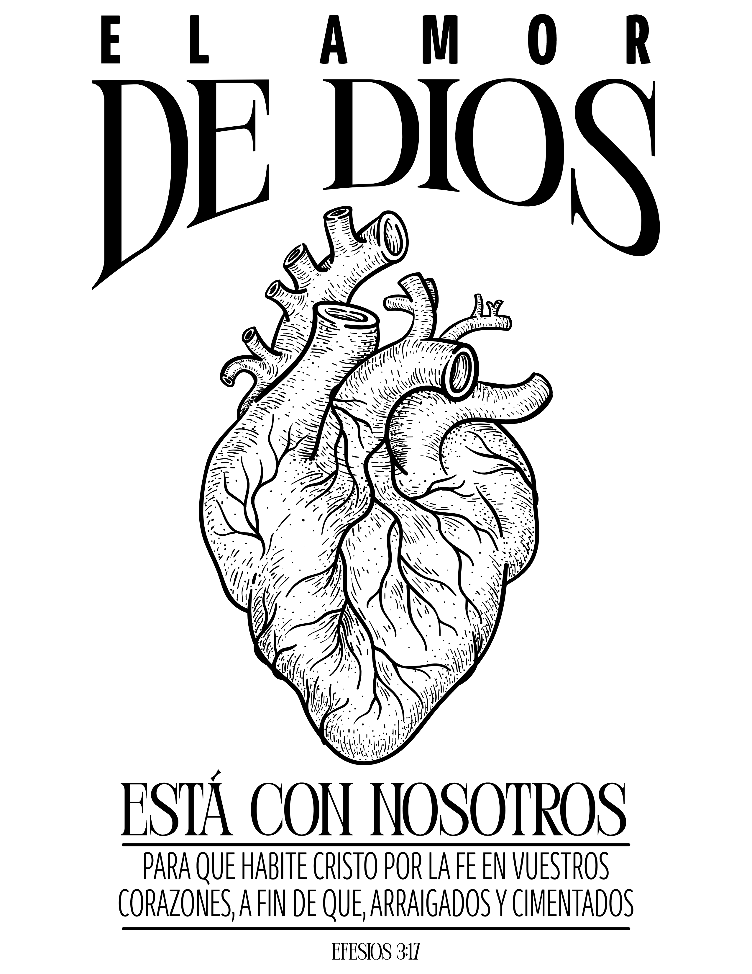 Camiseta EL AMOR DE DIOS